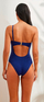 Bikini për femra Selmark trupore, të kaltra