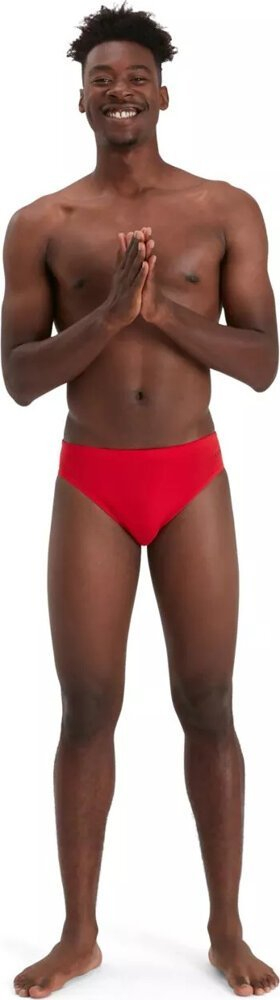 Rroba banje për burra Speedo Eco Endurance+ 7 cm, thahet shpejt, e kuqe