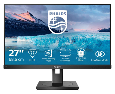 Monitor Philips S Line 275S1AE/00, 27”, 2K Ultra HD, i zi