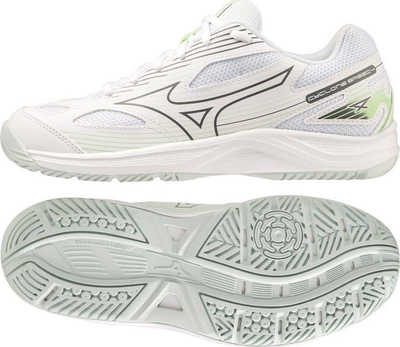 Atlete volejbolli Mizuno Cyclone Speed 4 W, goca, për sallë, të bardha