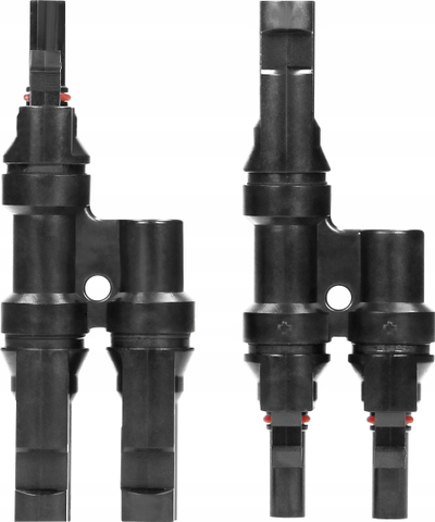 Lidhës solar MC4 Splitter T Type, 2x, për panele fotovoltaike