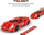 Set ndërtimi IM.Master Mechanical Master Super Car, 437 pjesë, makinë sportive me motor pull back, e kuqe