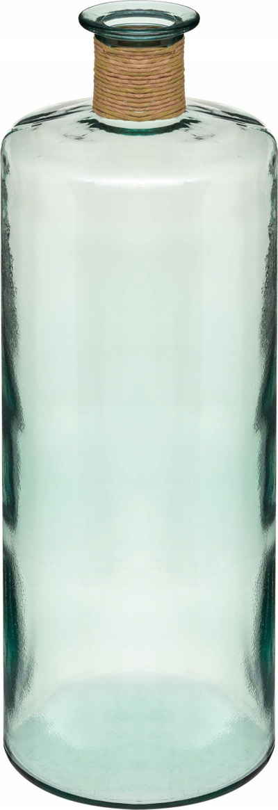 Vazo qelqi Atmosphera, qelq i riciklum, 75 cm, blu