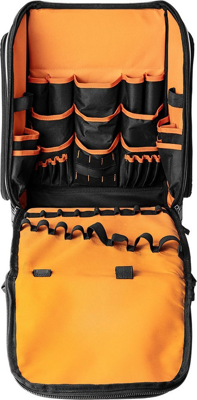 Çantë shpine për vegla Neo Tools, 20L, fund gome, e zezë