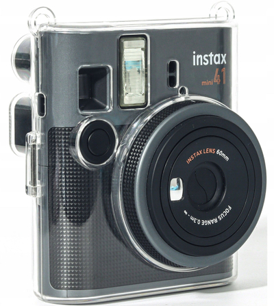 Kuti mbrojtëse Fujifilm Instax Mini 41, polikarbonat, transparente