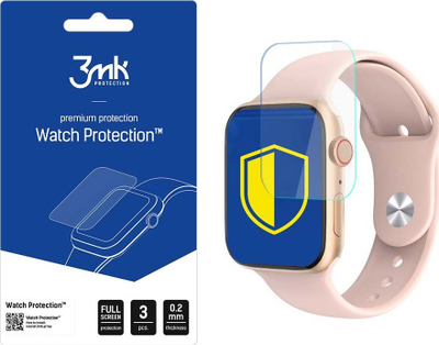 Mbrojtës ekrani 3MK Watch Protection ARC+ për Kiano Watch Active, set me 3 copë, i tejdukshëm