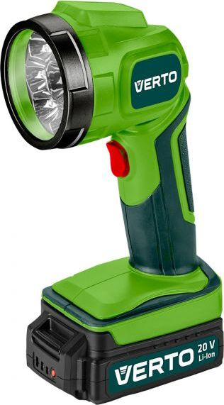 Set kaçavidash elektrike VERTO 20V, Li-Ion, 2 bateri 1.5Ah, jeshile
