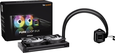Ftohës uji për CPU Be Quiet Pure Loop 3 LX, 240mm, ARGB, i zi