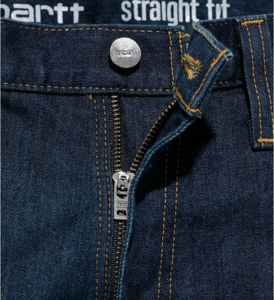 Xhinse për burra Carhartt Slim Tapered Rugged Flex, masa 34 32, xhins blu