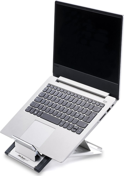 Држач за лаптоп Mousetrapper Laptop Tablet Stand, ергономски, прилагодлив, сив