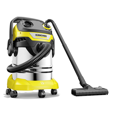 Fshesë me ujë dhe pluhur Karcher WD 5 S V-25/5/22, 1100W, depozitë 25L, inoks