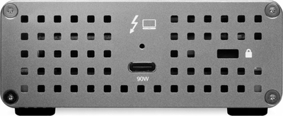 Докинг станица OWC Thunderbolt Go Dock OWCTB4DKG11P, Thunderbolt 4 USB C, 90W Power Delivery, сива