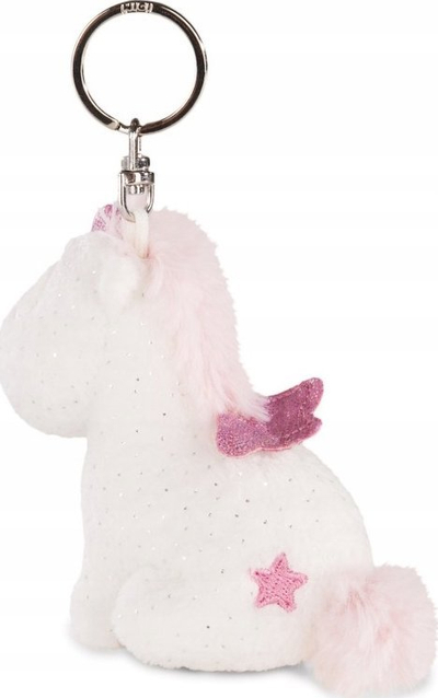 Varëse çelësash NICI Unicorn Baby Theofina, 10cm, pelush, e bardhë
