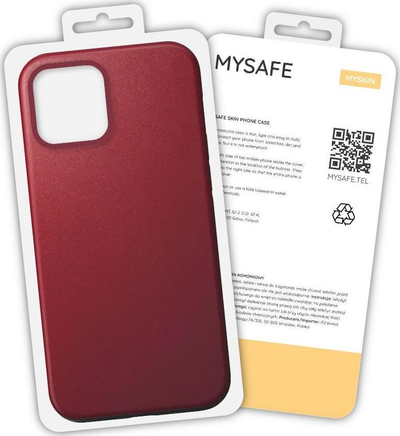 Mbulesë telefoni Mysafe MySkin, për iPhone 11 Pro Max, bordeaux