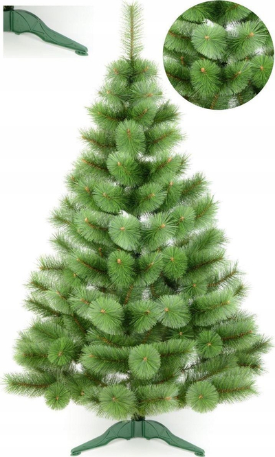 Pemë artificiale Vitit të Ri Klara Line Pine, 220 cm, PVC, jeshile