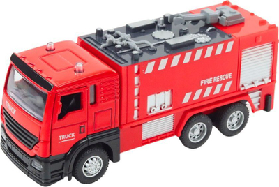 Set lojërash Garage Base Fire Station Truck 1:32, drita, tinguj, me walkie talkie
