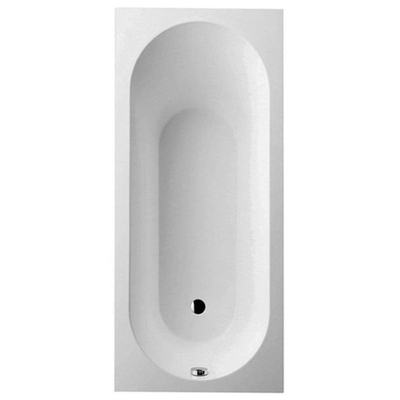 Vaskë drejtkëndëshe Villeroy &amp; Boch Oberon 180 x 80 cm, akril, e bardhë