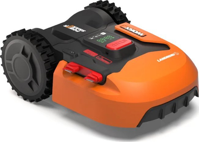 Robot kositës Worx Landroid S400 WR184E, për lëndina deri 400 m², Wi Fi, portokalli