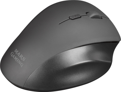 Бежичен глушец Mars Gaming MMWERGO, 3200 DPI, 6 копчиња, црн