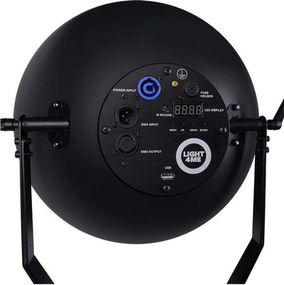Reflektor skenik Light4Me Retro 300, LED 40W RGBA, me DMX, i zi