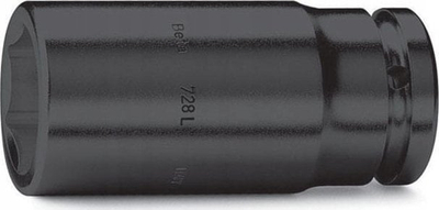 Çelës goditës i gjatë Beta Tools 728L, 3/4" square drive, 19mm, gri