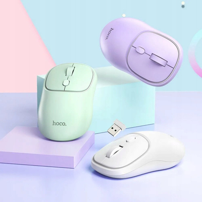 Maus wireless Hoco Royal GM25, 1600 DPI, 2.4G, lejla