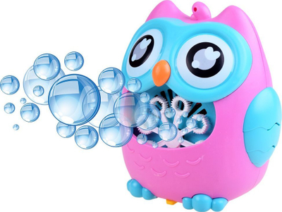 Makine flluskash sapuni SOAP BUBBLES Bufkë ZA4332, me LED dhe melodi, rozë blu