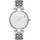 Orë dore femrash Paul Lorens PL11378B2-3C1, 36mm, inox, argjendi