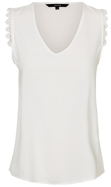 Bluzë Vero Moda Boca, e bardhë XS