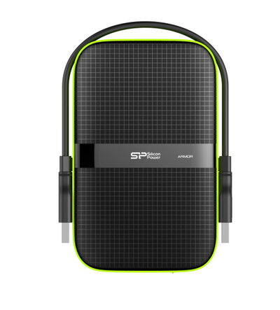 Disk i jashtëm Silicon Power Armor A60, 4TB, USB 3.0, zi jeshil