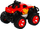 Makinë lodër off-road Mega Creative, me mekanizëm tërhiq e lësho, 13 cm, e kuqe
