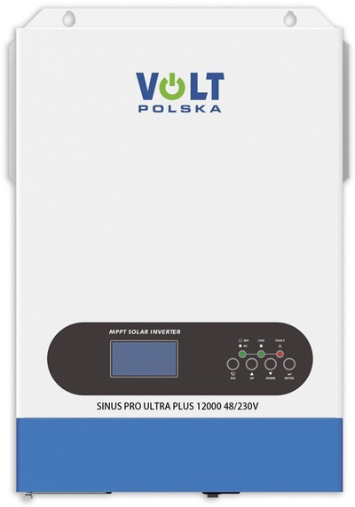 Inverter solar Volt Polska Sinus Pro Ultra Plus 12000, 48V 230V, 6200W 12000W, i bardhë bluz