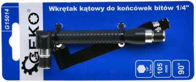 Аголна шрафцигерка GEKO G15014, за бит 1/4"