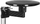 Antena DVB T2 Omnidirectional Active 360, 4K, HD, e zezë