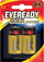 Bateri alkaline Eveready Gold C, paketim 2 copë