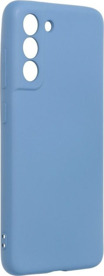 Kuti silikoni për telefon Samsung Galaxy S21 FE, soft touch, blu