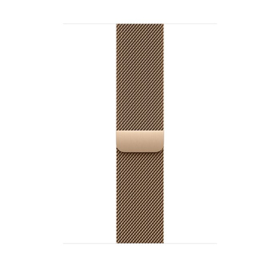 Apple Watch 46mm Loop, Gold Milanese Loop, M/L
