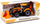 Traktor lodër Polesie Backhoe Loader 91789, plastikë cilësore, me ekskavator, portokalli