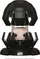 Figurë koleksionare Funko POP Deluxe Star Wars Darth Vader Meditation, me bazë dekorative, e zezë