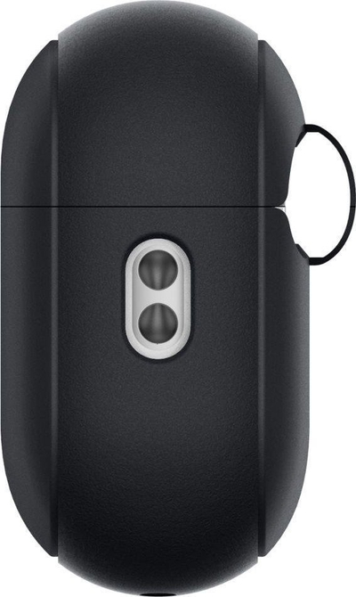 Mbulesë silikoni Spigen Silicone Fit Strap për Apple AirPods Pro 1 dhe 2, me rrip për ta mbajtur, e zezë