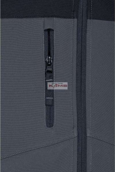 Xhaketë softshell Delta Plus, madhësia S, e zezë gri