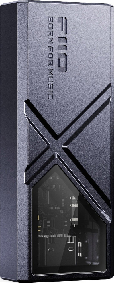 Amplifikator portativ DAC FiiO KA13, dalje 3.5mm dhe 4.4mm, i zi