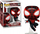 Figurë koleksionu Funko Pop Spider-Man 2 Miles Morales Upgraded Suit, 10cm, vinyl, e zezë me të kuqe
