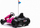 Gokart elektrik SPEED 7 DRIFT KING, 24V, për kalamoj, rozë