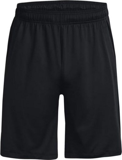 Pantallona të shkurtra sportive Under Armour Tech Vent, material i hollë e i ajrosshëm, bel me gomë elastike, të zeza