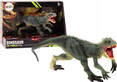 Figurinë dinosauri Lean Toys Gigantosaurus, koleksionuese, PVC, jeshile