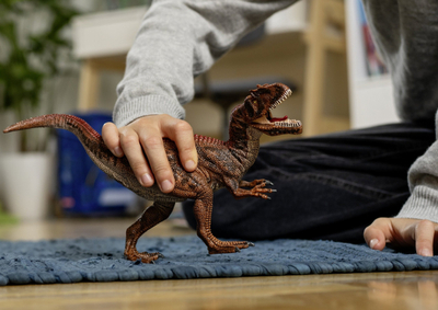 Figurinë dinosauri Schleich Allosaurus, plastike, shumëngjyrëshe