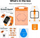 Mbrojtëse ekrani Mobile Origin Hybrid Film për Apple Watch 44mm Series 4 5 6 SE, transparente