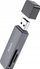 Lexues kartash Hoco HB45, USB 2.0, SD microSD, gri
