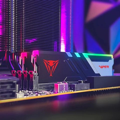 Memorie Patriot Viper Venom RGB, DDR5, 32GB, 7000MHz, CL32, e zezë